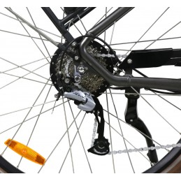 XP BIKE - CITYBIKE D9.1 UNISEX 28" STONE GRAY