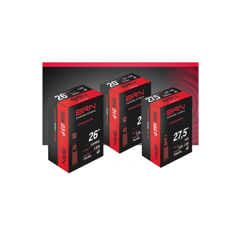 BRN - CAMERA PREMIUM 700 x 18/25 VALVOLA FRANCESE 60 mm