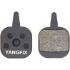 Yangfix - Pastiglie freno a disco semi-metallico per Tektro IO/Novela/Aquila/Old Gemini/HYDRAULIC/MECHANICAL N11.11 YF13-2