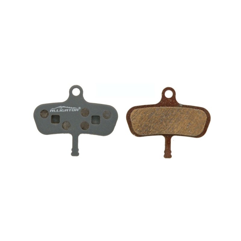 ALLIGATOR -  COPPIA PASTIGLIE FRENO AVID CODE 2007-10 - SEMI-METALLICA