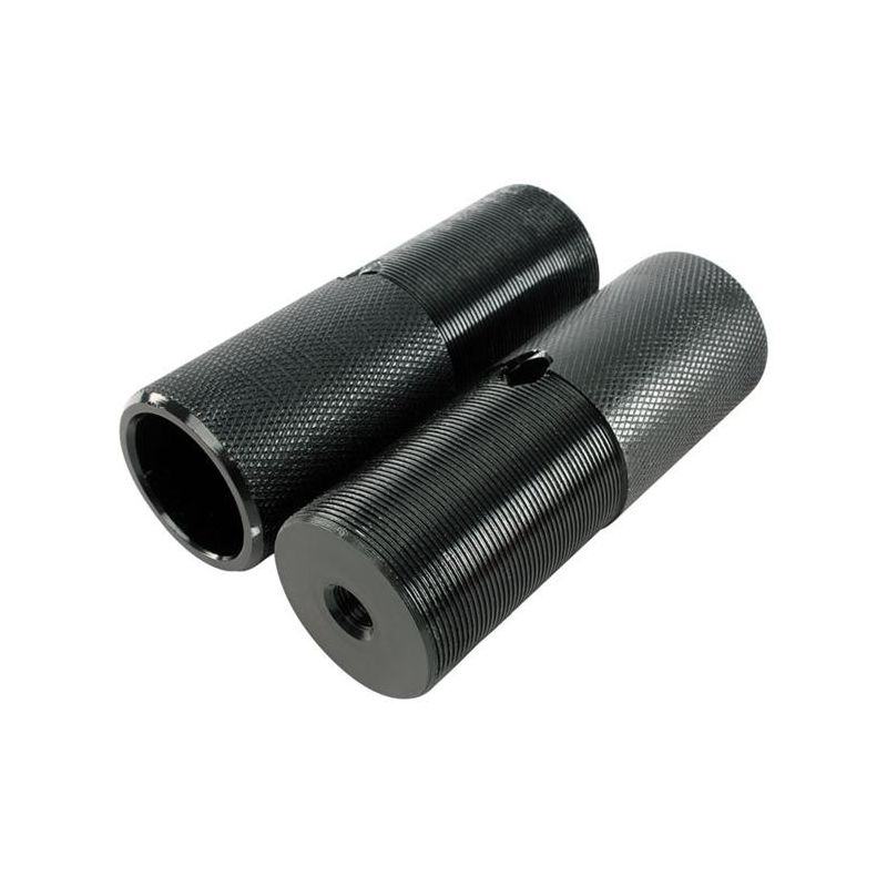 Coppia pedane in acciaio per BMX