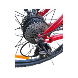 CICLI CASADEI - E-bike MTB 27.5" rosso Elettrica 36v 13Ah 250W