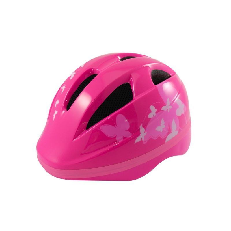 WAG - CASCO BAMBINA FUCSIA CON FARFALLE