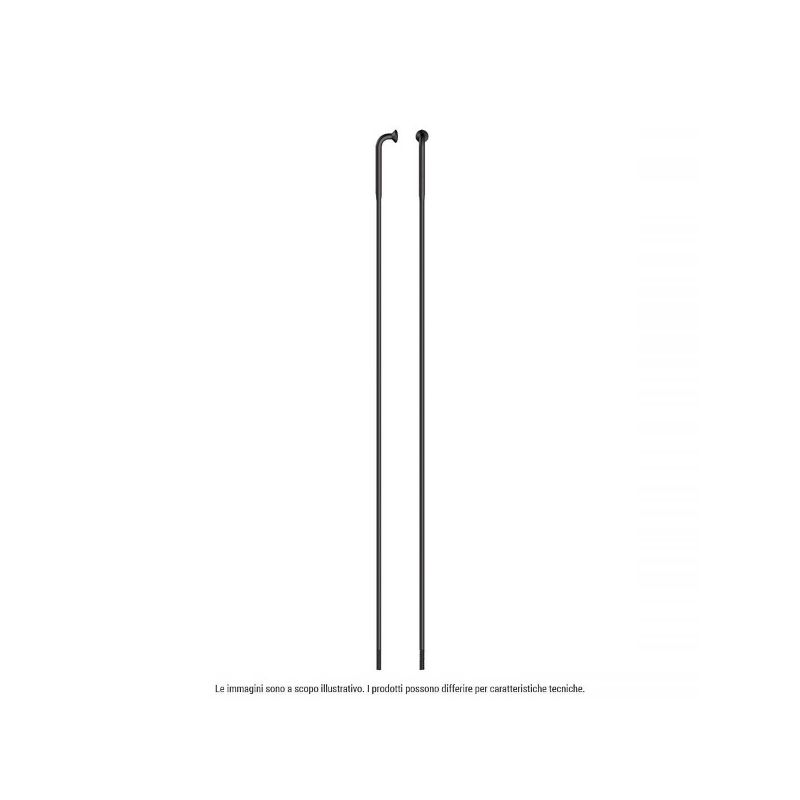 RAGGIO STRONG INOX TESTA J-BEND - 285 MM, NERO