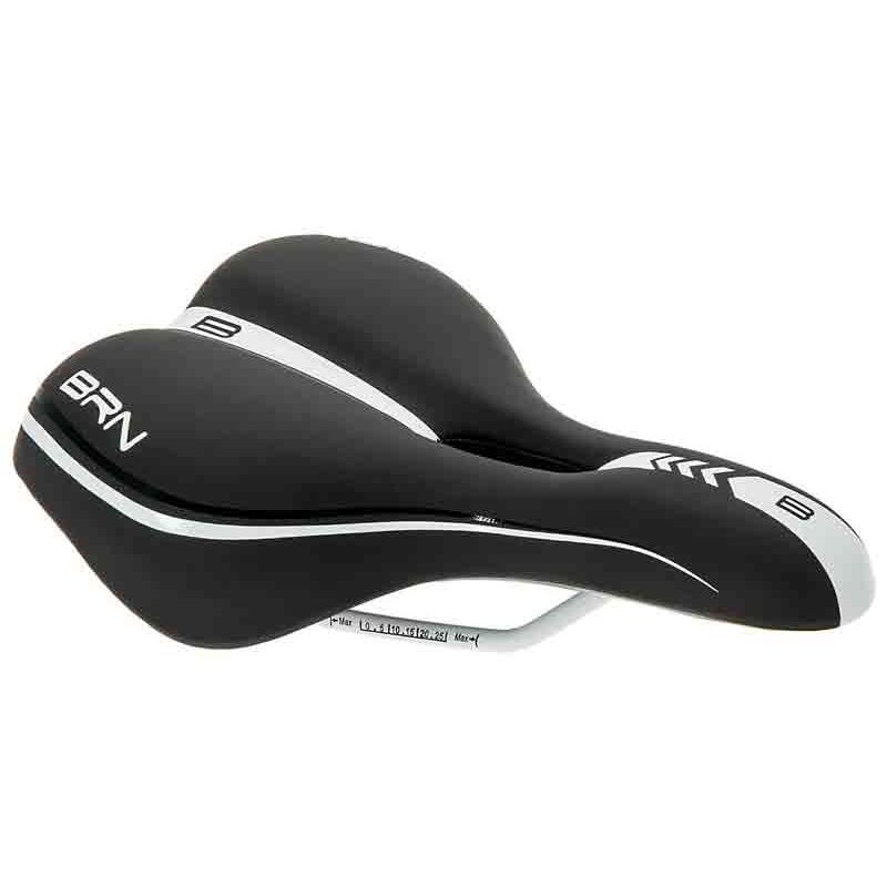 BRN -  Sella Con Foro Dynamic City Donna Nero/Bianco