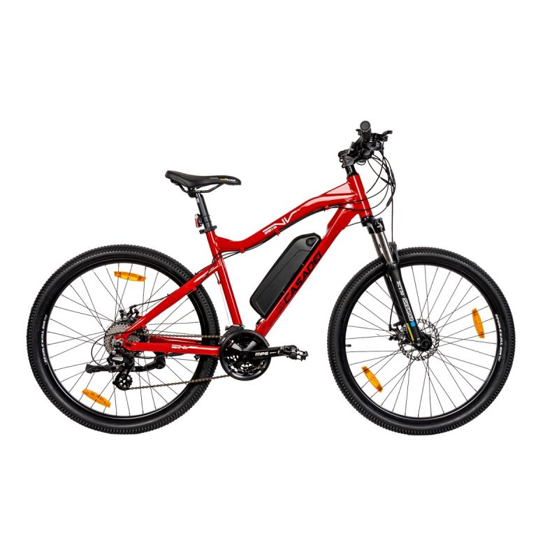 CICLI CASADEI - E-bike MTB 27.5" rosso Elettrica 36v 13Ah 250W
