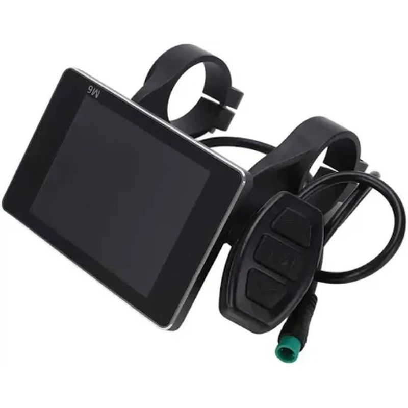 Display LCD SW900 Per Bici Elettrica, 36V/48V, Impermeabile, Con Indicatori Di Velocità, Batteria E Autonomia, Per Manubrio 22,2 Mm