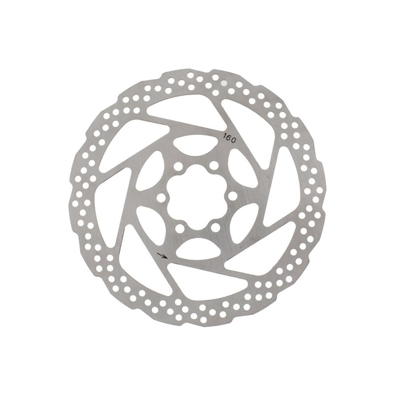 MAGURA - DISCO ROTORE DF3 6 BULLONI - 160 MM, ARGENTO