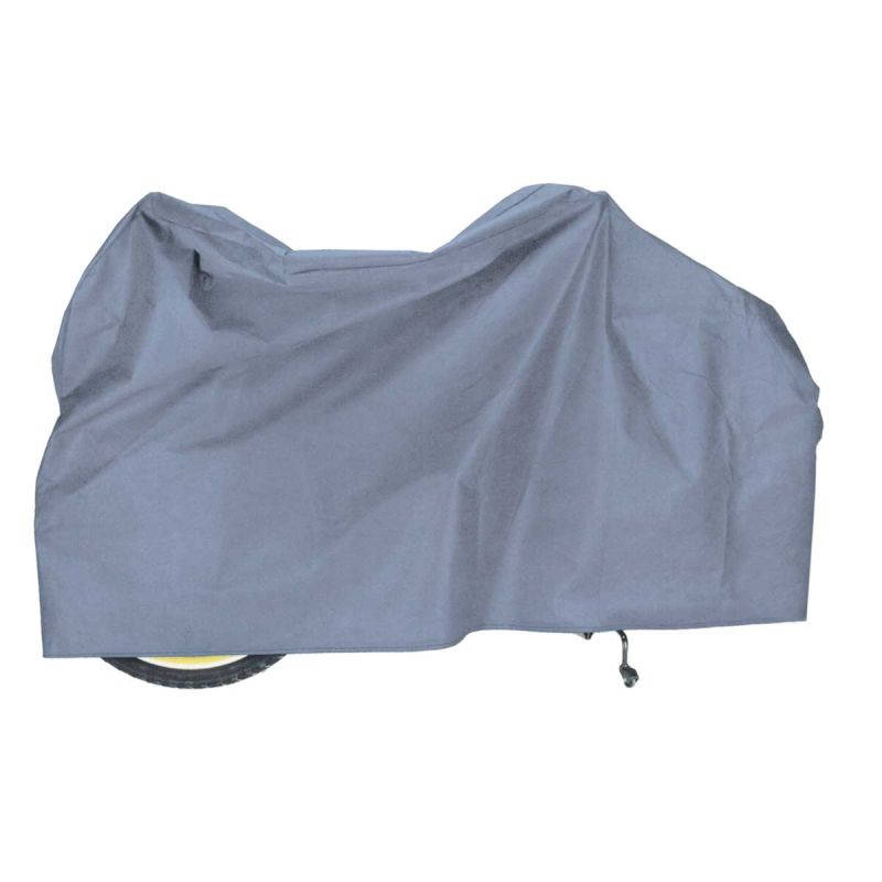 BRN - COPRIBICI IMPERMEABILE LUSSO IN PVC GRIGIO TG. S