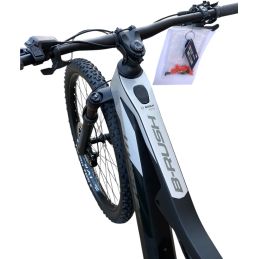 WHISTLE- B-Rush C4.4X Full Carbon Nero/Silver