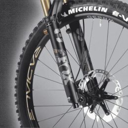 Shimano BR-MT420, Quattro pistoni, Rotore SM-RT30 203 mm / 203 mm