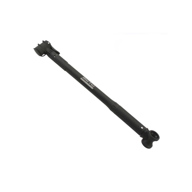 BETO - POMPA BICICLETTA AL TELAIO IN RESINA NERA MISURA  MEDIUM