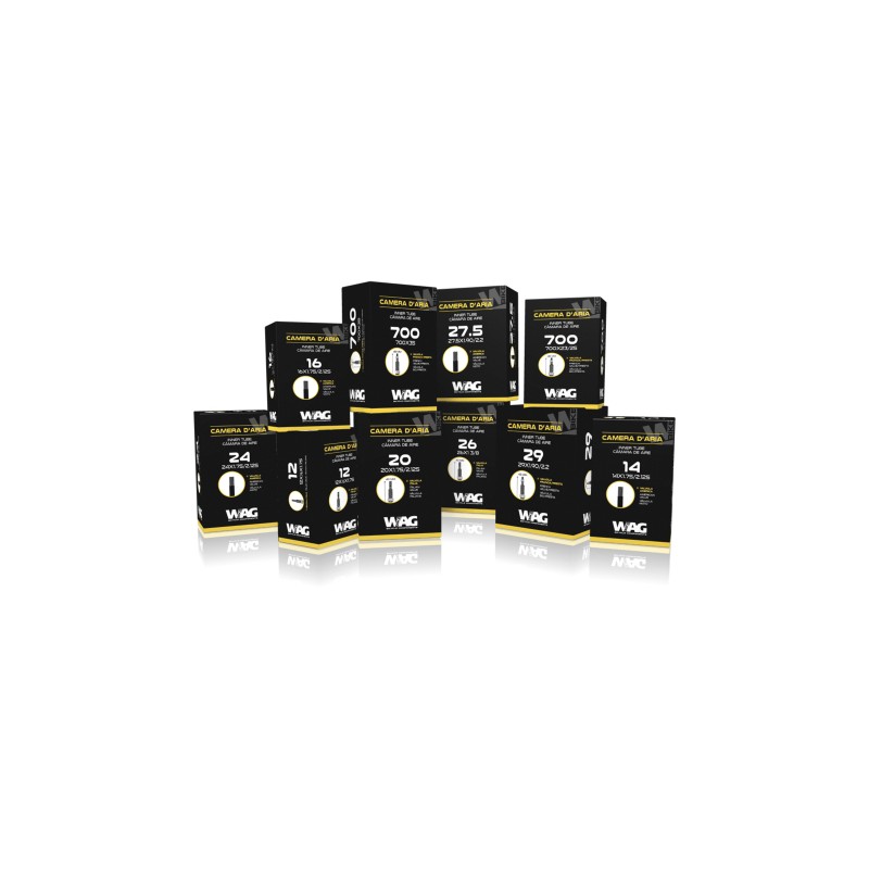 WAG - CAMERA D'ARIA 27,5'' x 1,90/2,125  VALVOLA MOTO/AMERICANA